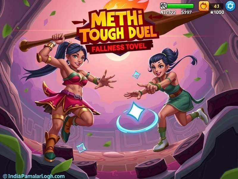 Methi Tough Duel Official Game Cover